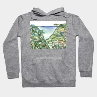 Jungle Watercolor Hoodie